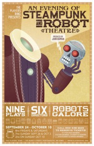 Steampunk Robot poster by Matt Talbot